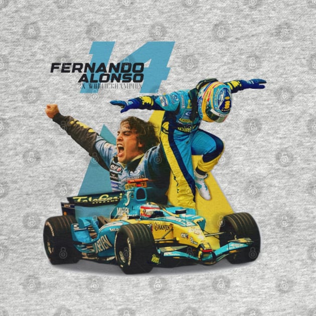 Fernando Alonso Celebration by lavonneroberson